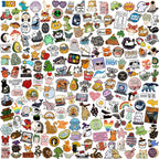 SINCCO 20/40/50/80 PCS Cute Enamel Backpack Pins, Funny Enamel Pins Bulk Set Cool Button Pins Aesthetic Brooch Lapel Pins Anime for Backpacks, Jackets, Hats, Kids, Girls(Style-50)