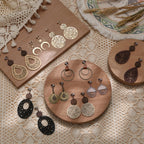 THUNARAZ Clip on Dangle Earrings for Women Trendy, Bohemian Earrings Set