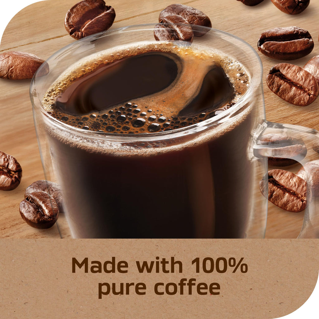 NESCAFÉ Taster's Choice Instant Coffee, Dark Roast Coffee, French Roast, 2 Jars (7 Oz Each)