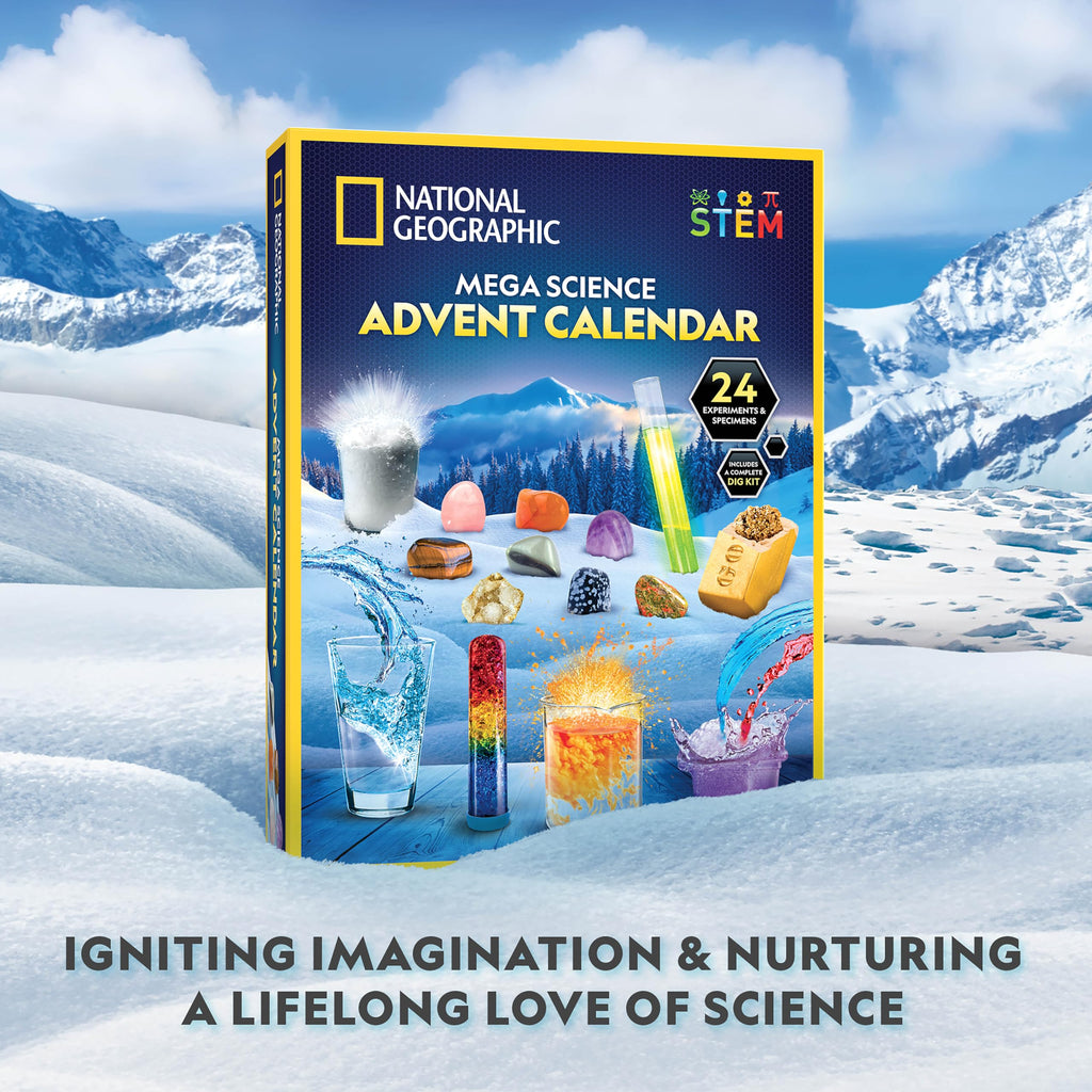National Geographic 2026 Science Advent Calendar for Kids Ages 8-12