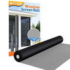 MAGZO Window Screen Replacement Mesh Roll, 36IN x 100FT Heavy Duty Polyester Mesh (82g/m²), UV-Resistant & Pet-Proof, Easy to Cut for Door Repair, Patio, Porch, Backyard, Garden, Non-Deformable