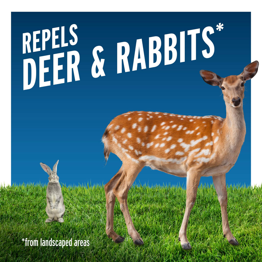 Liquid Fence Deer And Rabbit Repellent Concentrate 32 Ounces, Apply Year-Round
