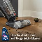 Bissell MultiSurface Floor Cleaning Formula-Crosswave and Spinwave, 17891, 64oz, Removes Everyday Dirt and Grime, Safe on Sealed Hard Floors, Tile, Laminate, Area Rugs, Spring Breeze