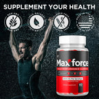 Max Force Gummies, Official Max Force Gummys with All Natural Ingredients, Advanced Formula Max Strength Supplement with Natural Active Lifestyle Support Featuring Premium Multivitamins (60 Gummies)