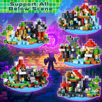 Magneverse 300 PCS 0.8in Magnetic Blocks - Magnet Toys for Kids, Magnetic Building Blocks Cubes, Stacking Magnets, School STEM Toys Birthday Gifts for Boys and Girls Age 3+ Years Old (Theme: Portal)