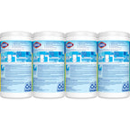 Clorox Disinfecting Cleaning Wipes for Spring Cleaning & Allergy Season, Bleach Free, Fresh Scent and Crisp Lemon, 75 Count Each, Pack of 4