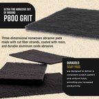 Dura-Gold Premium 6" x 9" Gray Ultra Fine General Purpose Scuff Pads, Box of 10 - Final Scuffing, Scouring, Sanding, Cleaning, Paint Color Blend Prep, Surface Adhesion Preparation, Automotive Autobody