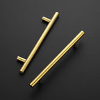Ravinte 15 Pack 7.38" Cabinet Pulls Brushed Brass Stainless Steel Kitchen Cupboard Handles Cabinet Handles 7.38" Length, 5" Hole Center