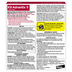 K9 Advantix II Flea & Tick Topical for Large Dogs 21–55 lbs., 2ct