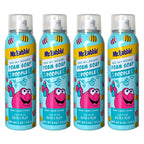 Mr. Bubble Limited Edition Foam Soap, Creativity Bath Soap, Cleans & Moisturizes, Bee My Honey (Blueberry Honey Scent), 4 oz, Pack of 4