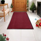 MaxMat® Extra Large Commercial Door Mat, Rubber Border Heavy Duty Door Mat, Waterproof, Low-Profile, Easy to Clean, Rubber Entry Mat. (Red, 3 x 5 Feet)