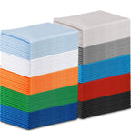 Frienda 100 Pieces Microfiber Cleaning Cloths 7 x 6 Inch Screen Microfiber Optical Cleaning Cloths for Smart Phones Laptops Tablets Lens TV Camera Lens Eyeglasses Glass