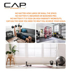 CAP Barbell Coated Dumbbell Weights with Padded Grip, Pair, 3 LBS
