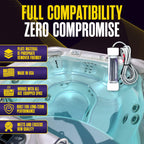 The Hot Tub Wizard - The Scepter Salt Cell Replacement for ACE Sanitizing System by Hot Spring - 76078 Quality Replacement Part - Easy Install, Long Lasting - Hotsprings Spa Parts - Made in the USA