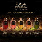 Jawhara Sweet Dates | Ambery Fruity Eau de Parfum 3.3 fl oz | Notes of Raspberry, Medjool Dates, and Rich Amber | Long Lasting | Everyday Wear | Travel Size