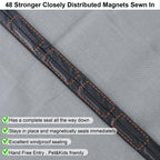 Reversible Side Opening Wide Magnetic Screen Door for Sliding & French Door