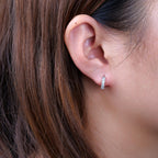 Limerencia G23 Pure Hypoallergenic Titanium Huggie Hoop Earrings