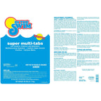 In The Swim 3 inch 5-in-1 Super Multi-Tabs – Swimming Pool Sanitizer – Chlorine - Algaecide - Stabilizer - Clarifier - 9 Pounds