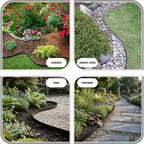 33ft. Galvanized Steel Landscape Edging (10-Pack) – 40" Metal Edging for Landscaping with 11 Stakes, Hammer-in Metal Landscaping Edging for Yard Pathway & Flower Beds – Lawn Edge for Garden Design