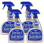 HOPE'S Perfect Stainless Steel Cleaner 22-Ounce, Streak-Free Self-Polishing Formula, Blocks Fingerprints, Pack of 4, 22 Ounce