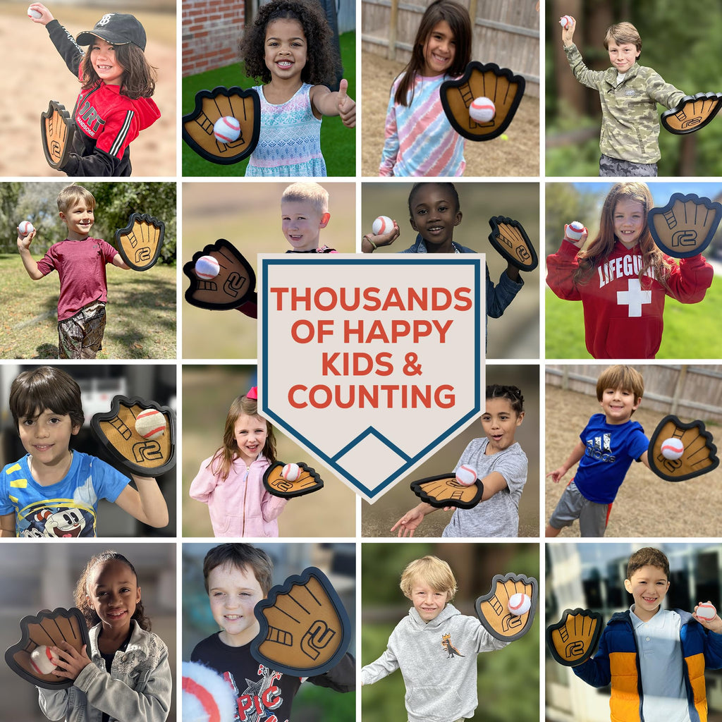 Toss and Catch Ball Set: Fun Summer Gifts for Boys - Best Summer Outdoor Gifts for 3 4 5 6 7 8 9 10 + Year Old Boys - Baseball Birthday Gift Idea Toys for Kids - Top 2026 Game for Family Boys & Girls