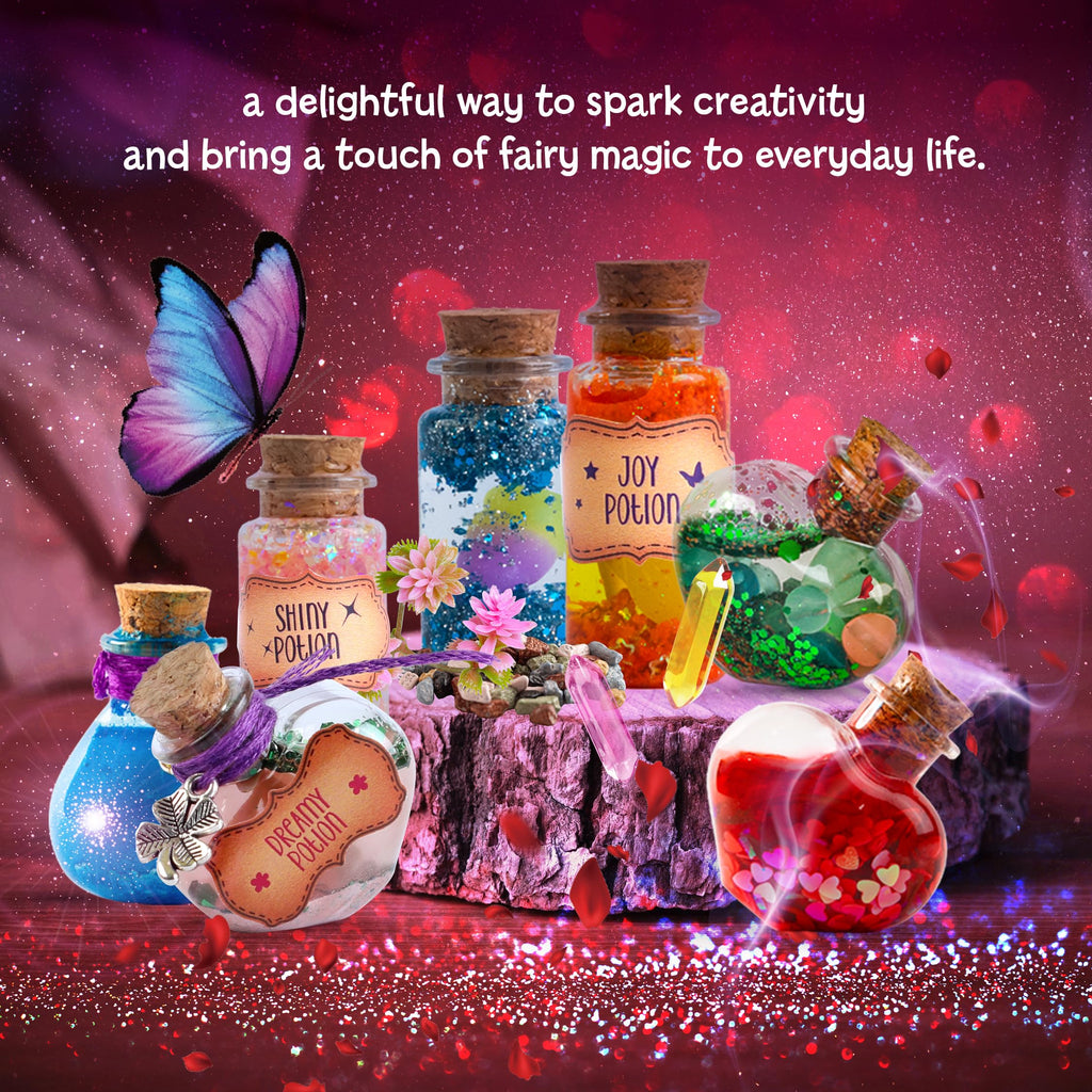 Fairy Magic Potion Kit for Kids - Magical Workshop Craft Kits - Girls Gifts