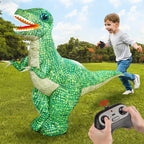 Jovow 2.4GHZ Remote Control Inflatable Dinosaur Toy for Kids,Electric Toy Dinosaur with 360°Rotation,Forward & Backward,Rechargeable Walking Dinosaur Toy for Boys Kids Age 6-8 8-12 Birthday Gifts
