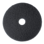 3M Black Stripper Pad 7200, 13" Floor Care Pad (Case of 5)