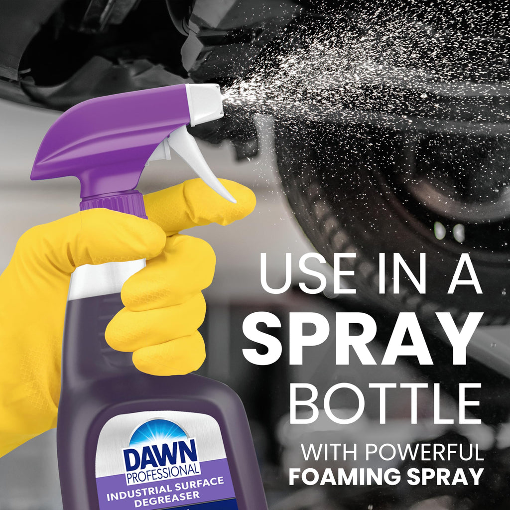 Dawn PRO Industrial Surface Degreaser, Bulk Grease Cleaner (32 oz, 6 pack)