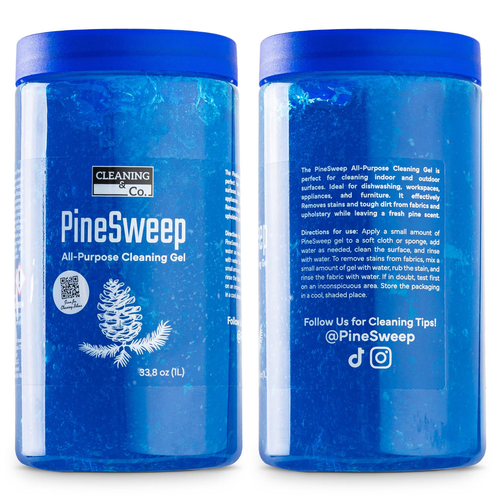 PineSweep All-Purpose Cleaning Gel with Pine Oil – Multipurpose Household Cleaner for Bathroom, Kitchen, Floors, Laundry & More, 33.8 Fl Oz (Pack of 12)