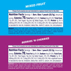 Welch's Fruit Snacks, Mixed Fruit & Berries 'N Cherries, 0.8 oz, 60 Ct