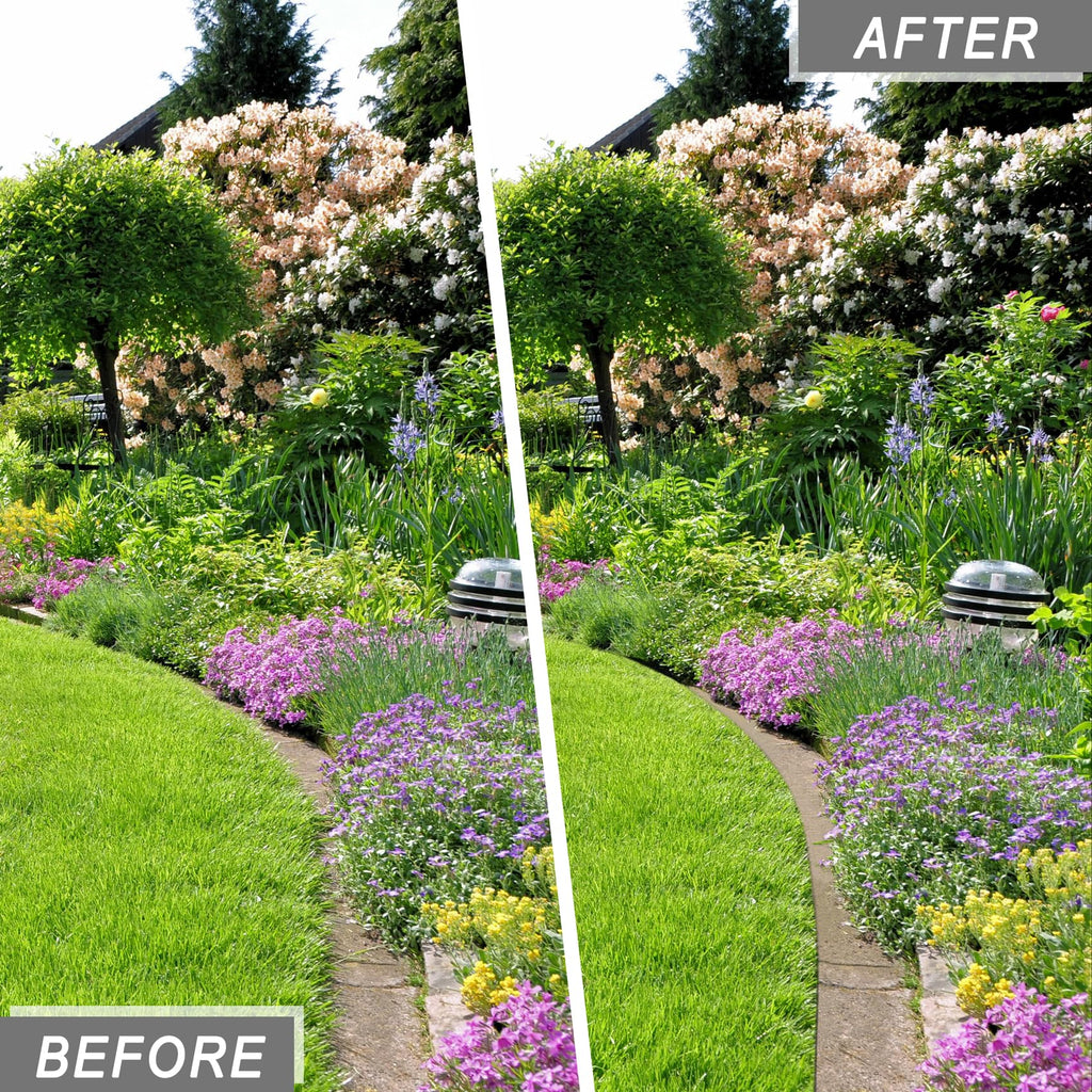 Klarg Wheel Rotary Lawn Edger - Manual Grass Edger with Long Handle (66.9 Inch), Adjustable for Landscaping, Garden, Yard