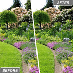 Klarg Wheel Rotary Lawn Edger - Manual Grass Edger with Long Handle (66.9 Inch), Adjustable for Landscaping, Garden, Yard