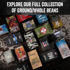 Black Rifle Coffee Medium Roast Ground Coffee Just Black 18 oz