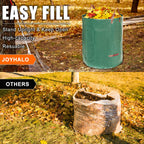 72 Gallon 6 Pack Leaf Bags Reusable for Lawn & Garden