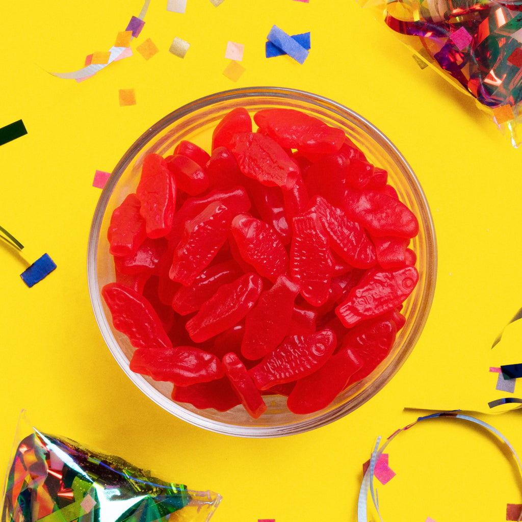 SWEDISH FISH Mini Soft & Chewy Candy, Halloween Candy, 24 - 2 oz Bags