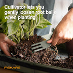 Fiskars 5-Piece House Plant Cultivating Tool Set for Indoor Gardening