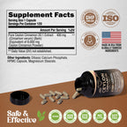 Ceylon Cinnamon Capsules - Extra Strength - Energy, Heart & Metabolism Support - for Men & Women - Pure Natural Extract 20:1 Supplement - Made in USA - GMO & Gluten Free, 120 Capsules, 4 Month Supply