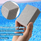 LFUTARI 16 Pcs Pools Pumice Stone, 2 Size Pool Cleaning Pumice Block, Pools Tile Cleaner Stone for Swimming Pool Spa Kitchen Bathroom Stain and Rust Removing