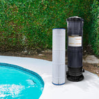 SWIMLINE HydroTools Above-Ground Pool Replacement Filter Element, 100 Sq. Ft. High-Performance Filter for Sure-Flo Cartridge Pump System, Element Only