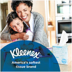 Kleenex Ultra Soft Facial Tissues, Flat Box, 120 Tissues per Flat Box, 3 Packs