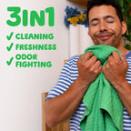 Gain Flings Ultra Oxi Laundry Detergent Pacs, 76 Count, Waterfall Delight Scent, with Odor Defense, Concentrated Laundry Soap Pacs