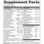 NATURELO One Daily Multivitamin for Women 50+ (Iron Free) - Menopause Support for Women Over 50 - Whole Food Supplement - Non-GMO - No Soy - 60 Capsules - 2 Month Supply