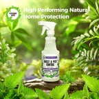 VermExon Peppermint Oil Insect & Pest Control Spray – 16oz Natural Plant-Based Bug Killer for Spiders, Ants, Flies, and Other Insects, Safe for Home & Kitchen Use