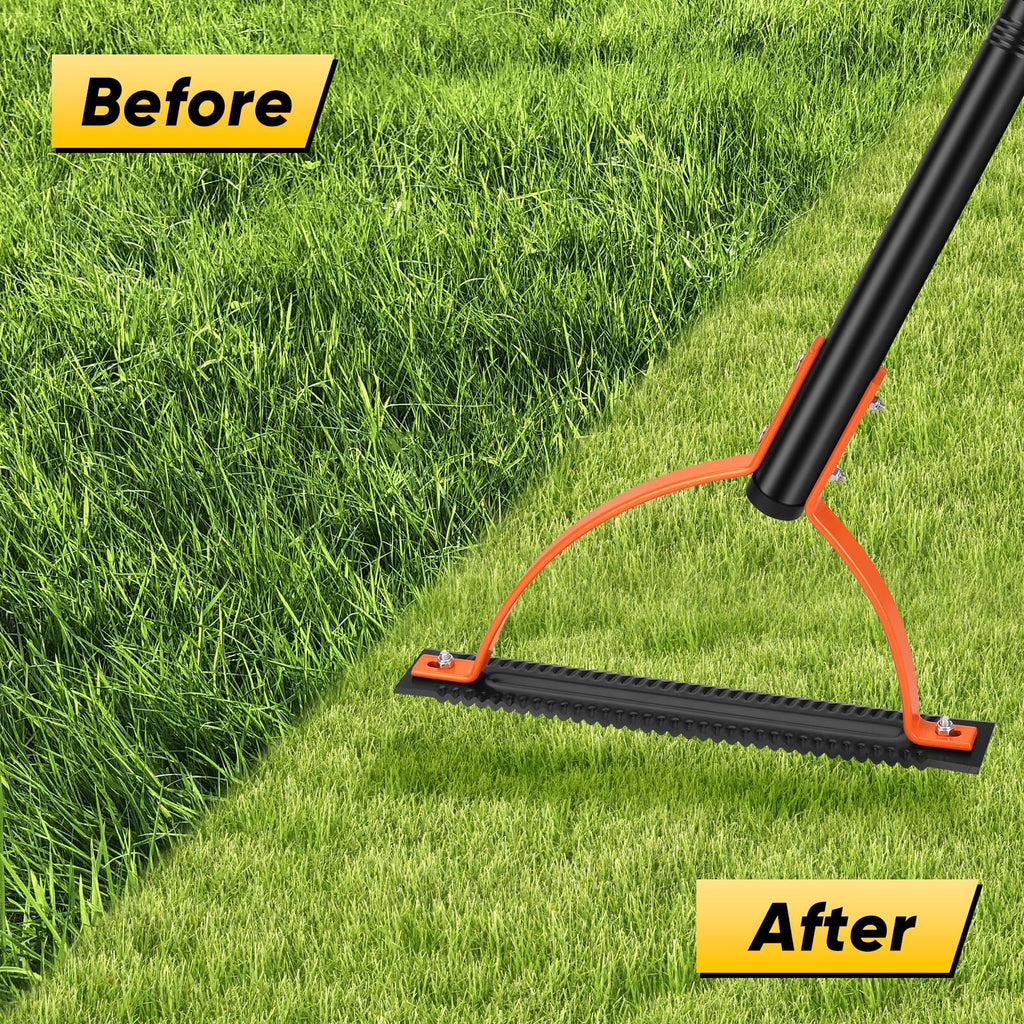 BlumWay 60 INCH Weed Grass Cutter, Double-Edged Serrated Sharp Steel Blade