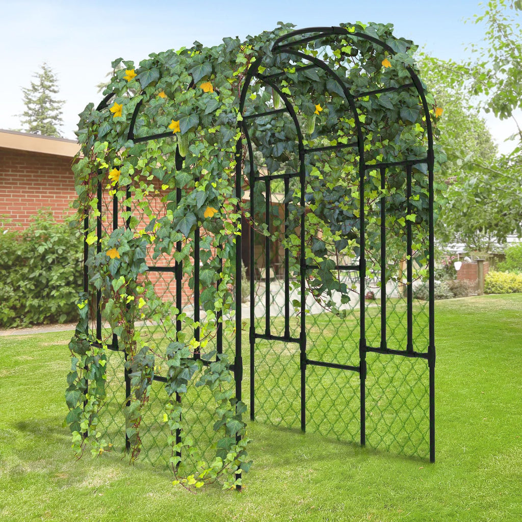 Trellis for Climbing Plants Outdoor - Cucumber Trellis Size:71*47* 79 inch