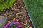 Master Mark Dig-Free Poundable Pound-In Landscape Edging, Garden Edging Border, Decorative Scallop Plastic Lawn Edging, 20 ft Coverage