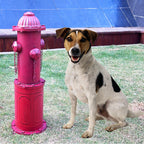 Dog Fire Hydrant Pee Post, 22.4" H Fake Fire Hydrant for Dogs to Pee on