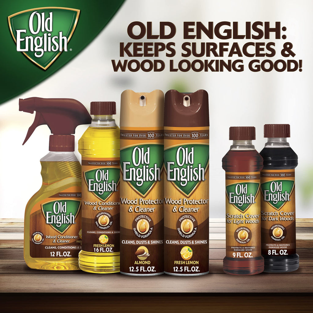 Old English 0-62338-07325-5 Lemon Oil Furniture Polish, 96 fl oz. (Pack of 6)