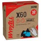 WypAll GeneralClean X60 Multi-Task Cleaning Cloths, 10 x 118 Towels (34790)
